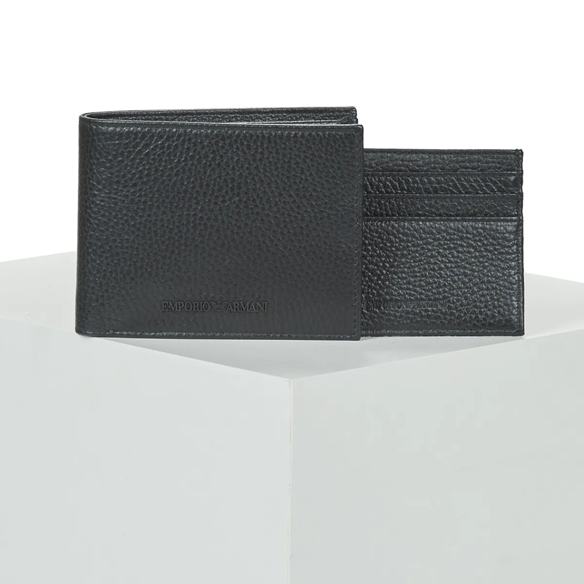 Emporio Armani SET 2 PEZZI-Homme Portefeuilles / Porte-Monnaie