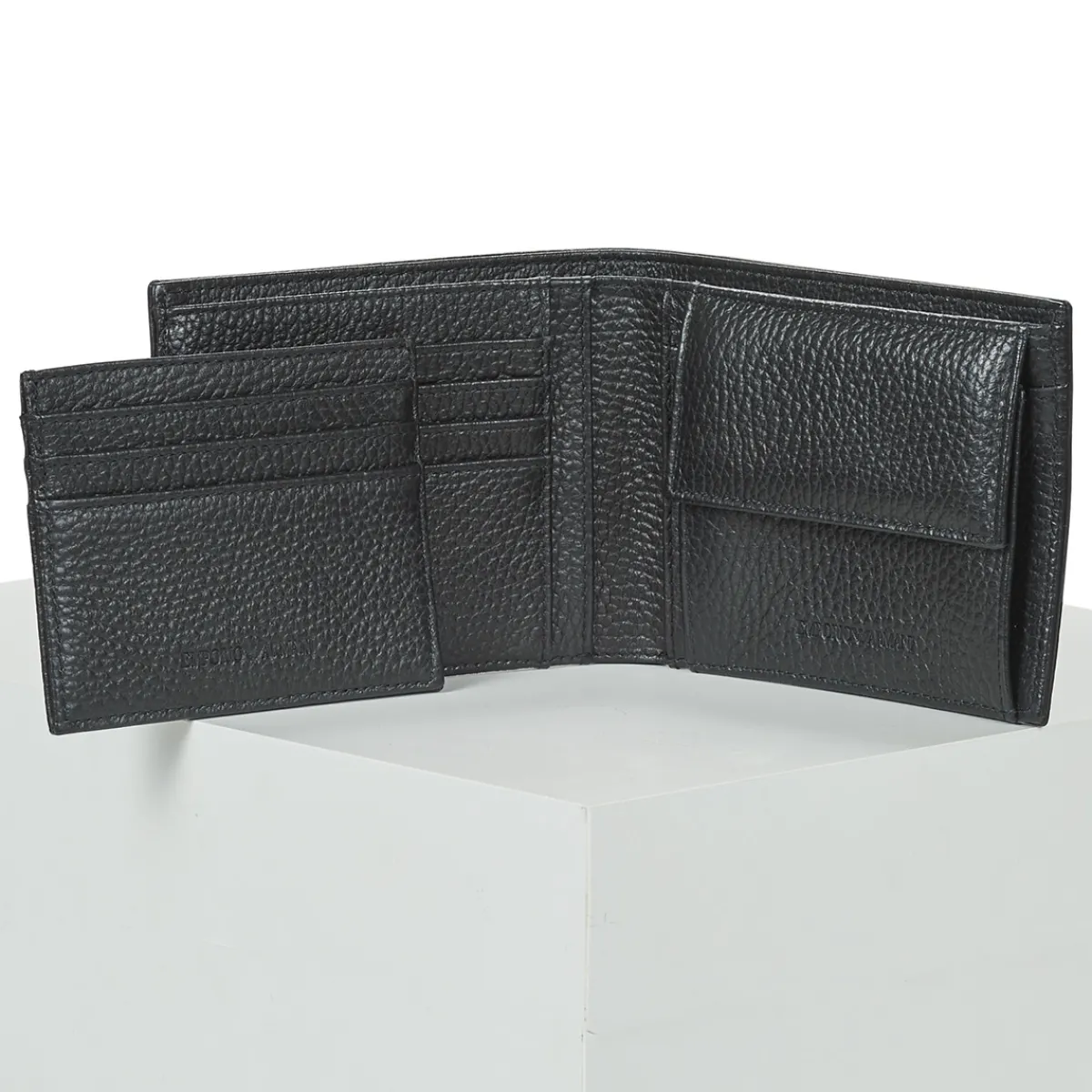 Emporio Armani SET 2 PEZZI-Homme Portefeuilles / Porte-Monnaie