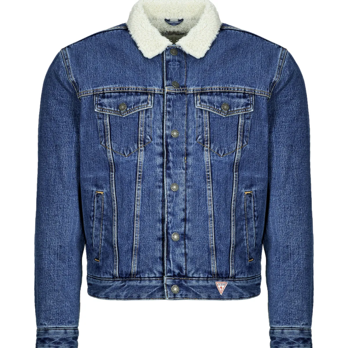 Guess SHERPA REG TRUCKER-Homme Vestes