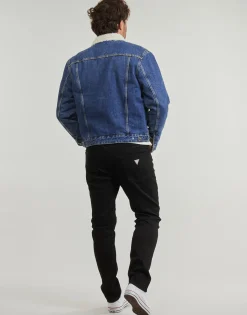 Guess SHERPA REG TRUCKER-Homme Vestes