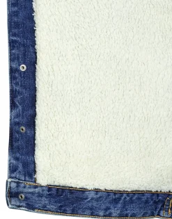 Guess SHERPA REG TRUCKER-Homme Vestes