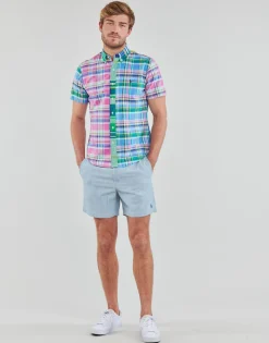 Polo Ralph Lauren SHORT "PREPSTER" EN CHINO LEGER AVEC CORDON DE SERAGE-Homme Shorts & Bermudas