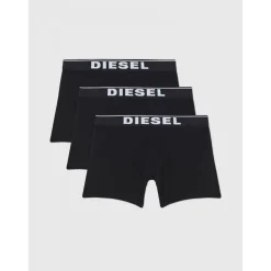 Diesel 00SKME 0JKKB - 3 PACK-E4101 BLACK-Homme Sport Indoor