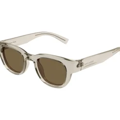 Saint Laurent SL 675 Lunettes de soleil, /Marron, 46 mm-Homme Lunettes De Soleil