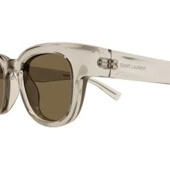 Saint Laurent SL 675 Lunettes de soleil, /Marron, 46 mm-Homme Lunettes De Soleil