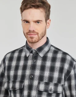 Selected SLHLOOSEMASON-FLANNEL OVERSHIRT NOOS-Homme Chemises