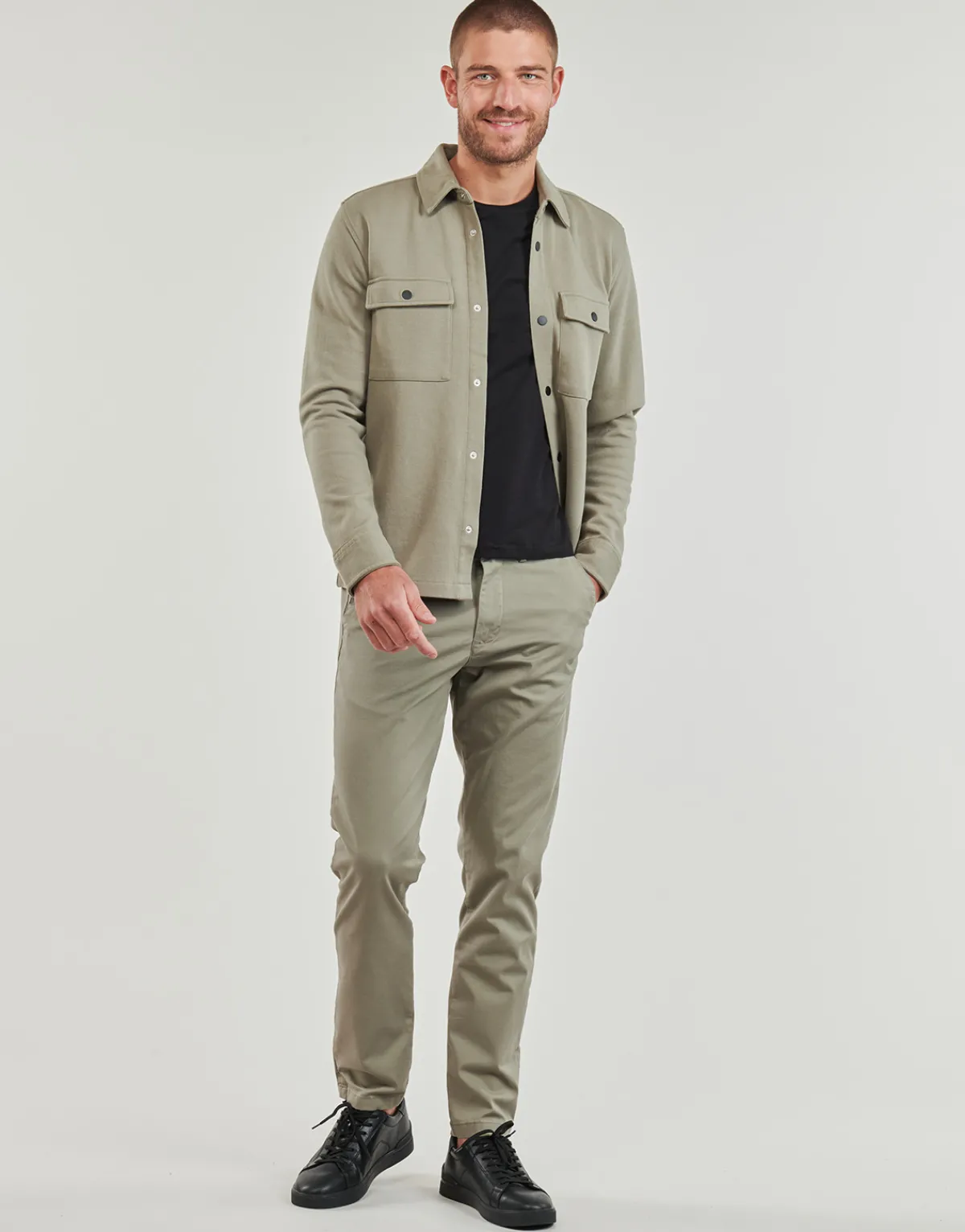 Selected SLHSLIM-NEW MILES 175 FLEX CHINO-Homme Pantalons
