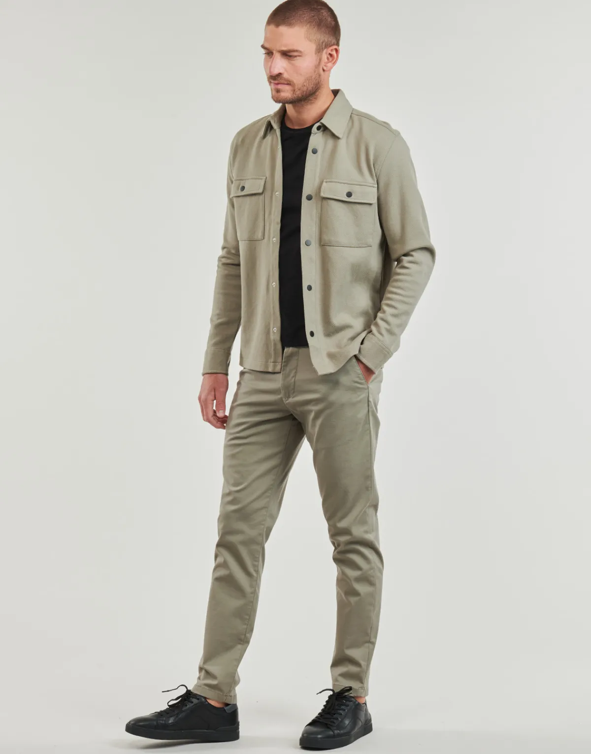 Selected SLHSLIM-NEW MILES 175 FLEX CHINO-Homme Pantalons