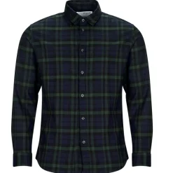 Selected SLHSLIMOWEN-FLANNEL SHIRT LS NOOS-Homme Chemises