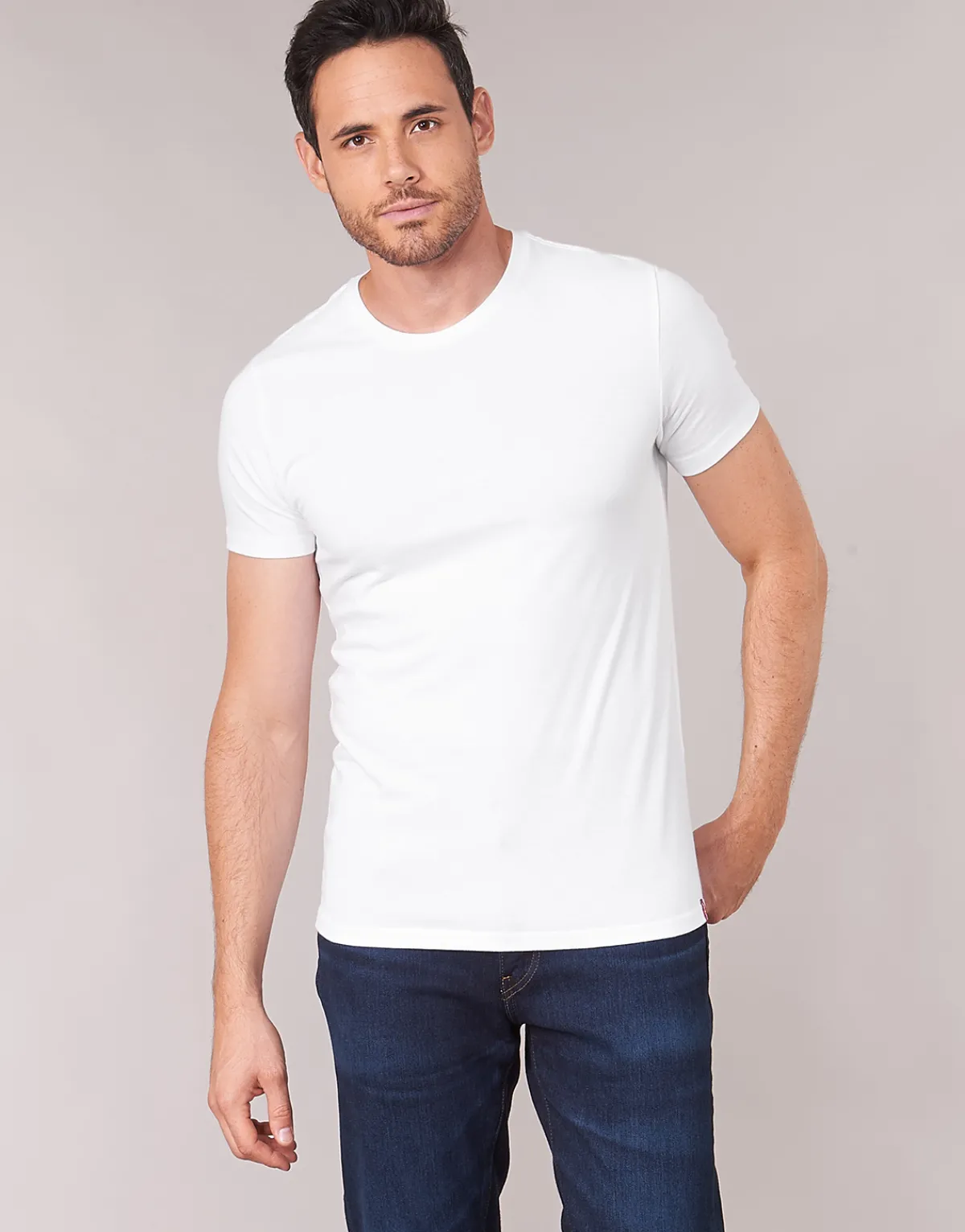 Levi's SLIM 2PK CREWNECK 1-Homme T-Shirts & Polos