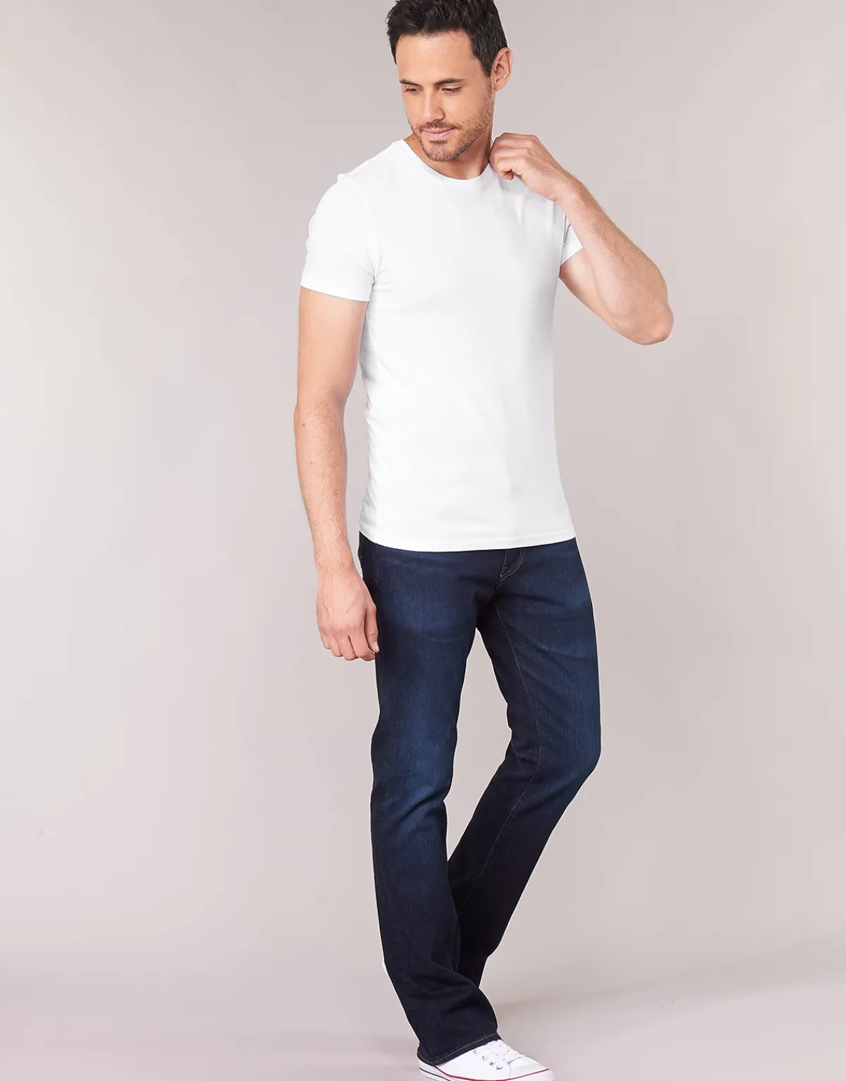 Levi's SLIM 2PK CREWNECK 1-Homme T-Shirts & Polos