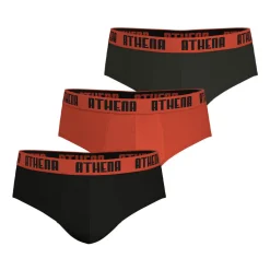 Athena slip, lot de 3, BASIC COLOR-Homme Slips