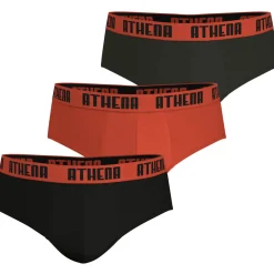 Athena slip, lot de 3, BASIC COLOR-Homme Slips