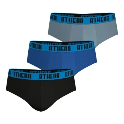 Athena slip, lot de 3, BASIC COLOR-Homme Slips