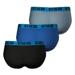 Athena slip, lot de 3, BASIC COLOR-Homme Slips