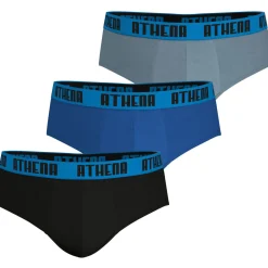 Athena slip, lot de 3, BASIC COLOR-Homme Slips