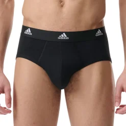 adidas Slips, lot de 3, active flex coton-Homme Slips