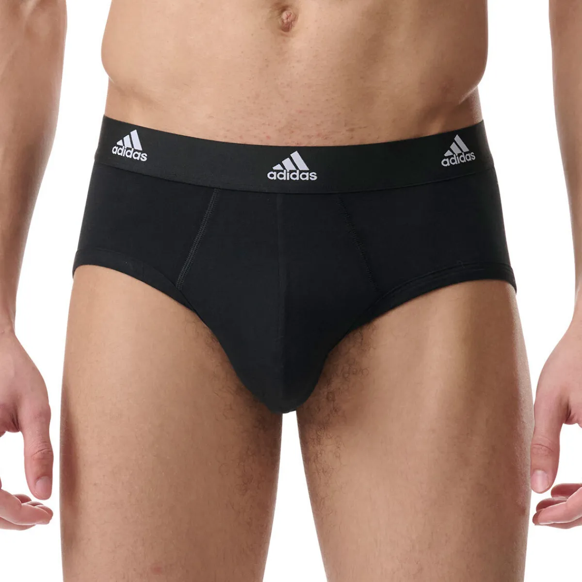 adidas Slips, lot de 3, active flex coton-Homme Slips