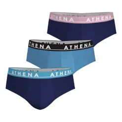 Athena Slips, lot de 3, EASY COLOR-Homme Slips