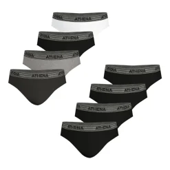 Athena Slips, lot de 8, ECO PACK-Homme Slips