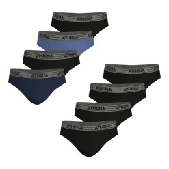 Athena Slips, lot de 8, ECO PACK-Homme Slips
