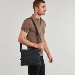 Calvin Klein Jeans SLOUCHED MONOGRAM ZIP FLIGHT BAG-Homme Pochettes / Sacoches