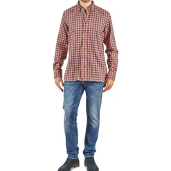 Hackett SOFT BRIGHT CHECK-Homme Chemises