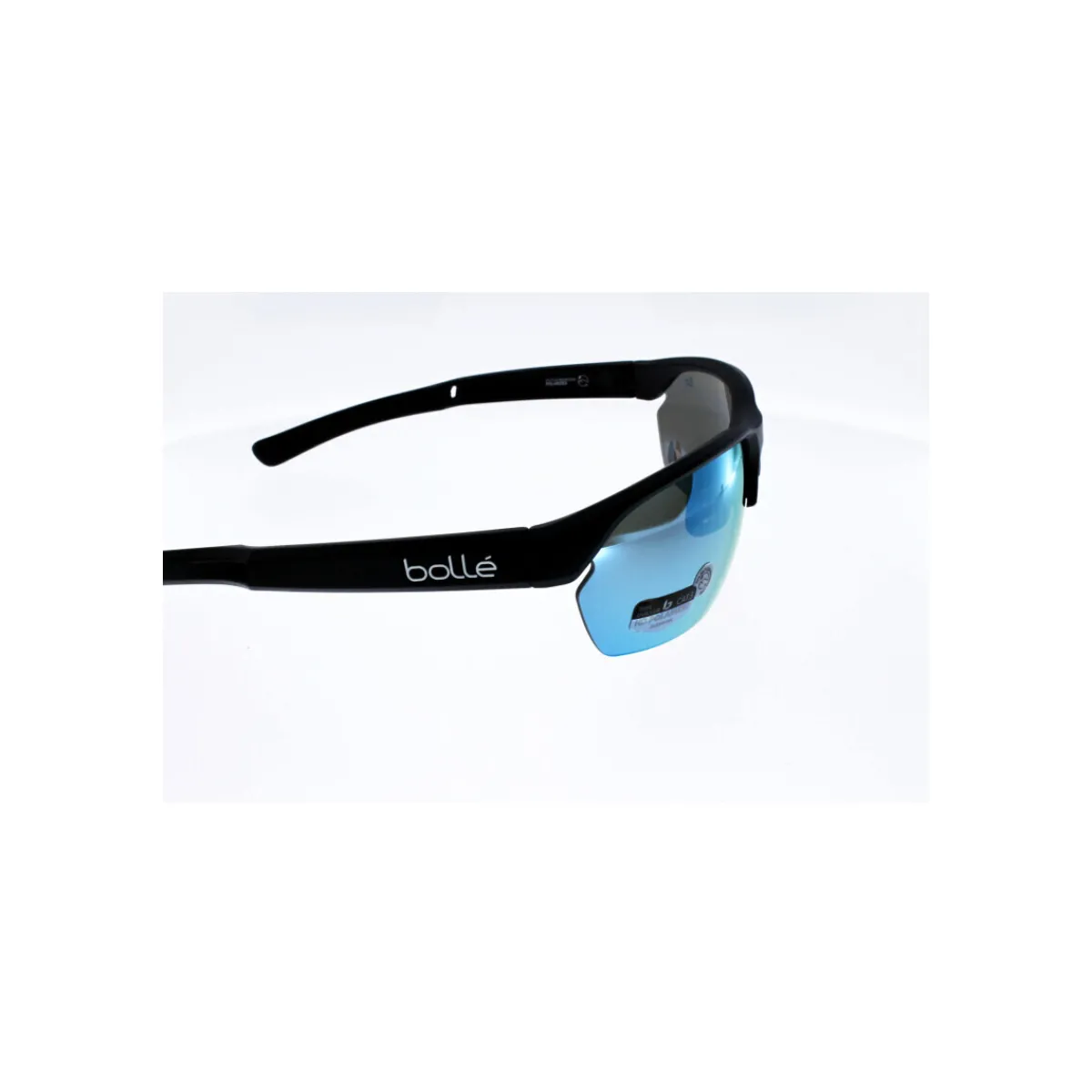 Bolle Sport 65009 Victus Noir mat verre Sky blue polarisé-Homme Lunettes De Soleil