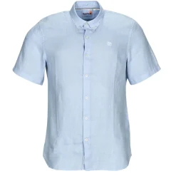 Timberland SS MILL RIVER LINEN SHIRT SLIM-Homme Chemises