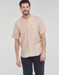 Timberland SS MILL RIVER LINEN SHIRT SLIM-Homme Chemises