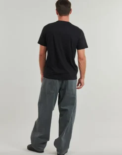 Calvin Klein Jeans SS STANDARD LOGO 30S CREWNK TEE-Homme T-Shirts & Polos