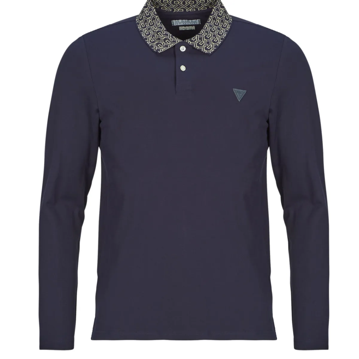 Guess STU LS POLO-Homme T-Shirts & Polos