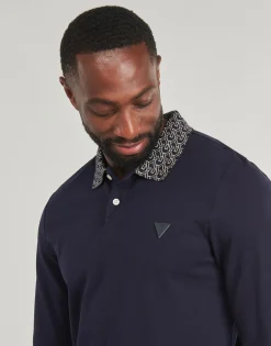 Guess STU LS POLO-Homme T-Shirts & Polos