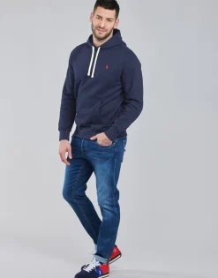 Polo Ralph Lauren SWEAT A CAPUCHE MOLTONE EN COTON-Homme Sweats & Polaires|Sweats & Polaires