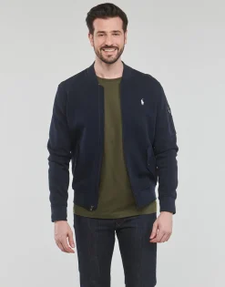 Polo Ralph Lauren SWEAT BOMBER EN DOUBLE KNIT TECH-Homme Vestes|Vestes