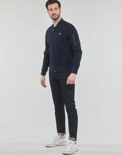 Polo Ralph Lauren SWEAT BOMBER EN DOUBLE KNIT TECH-Homme Vestes|Vestes