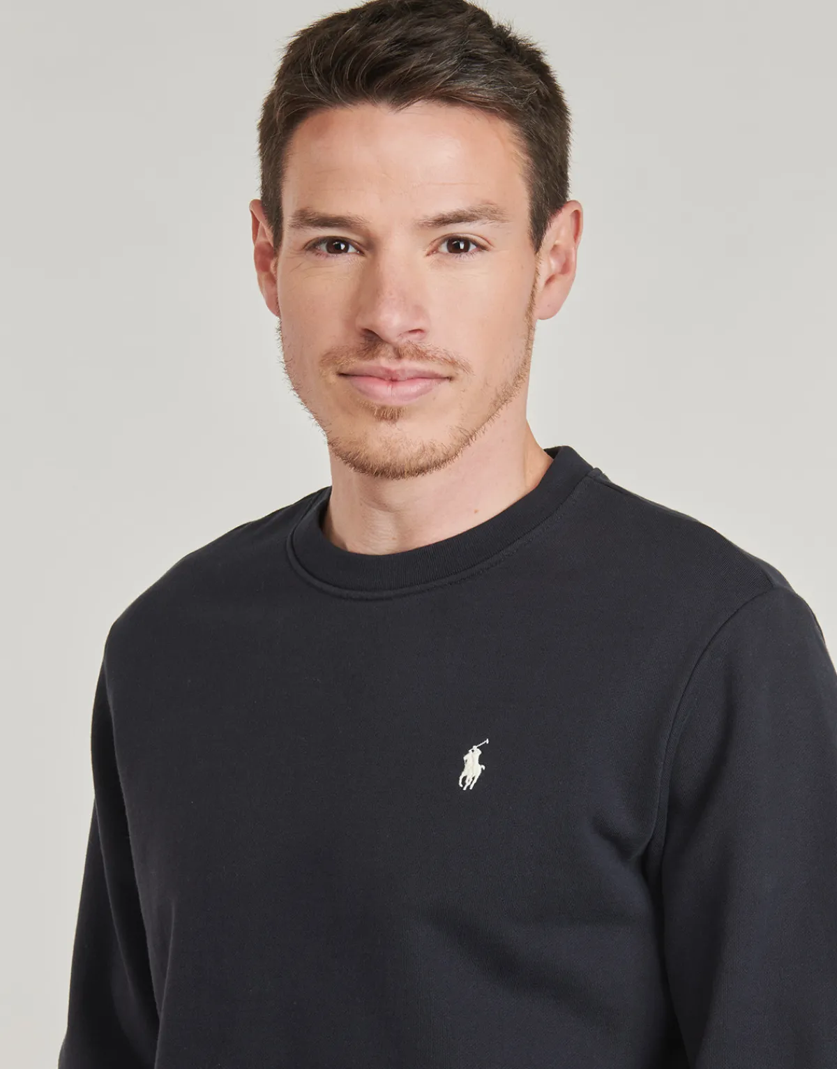 Polo Ralph Lauren SWEAT COL ROND MOLLETONNE TERRY-Homme Sweats & Polaires|Sweats & Polaires