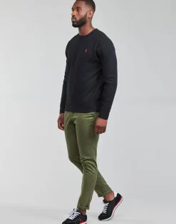 Polo Ralph Lauren SWEAT COL ROND MOLTONE EN COTON-Homme Sweats & Polaires