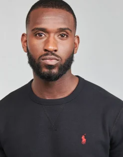 Polo Ralph Lauren SWEAT COL ROND MOLTONE EN COTON-Homme Sweats & Polaires