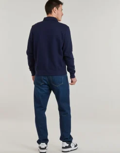 Polo Ralph Lauren SWEATESHIRT DEMI ZIP LOGO BRODE-Homme Sweats & Polaires