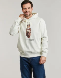 Polo Ralph Lauren SWEATSHIRT CAPUCHE POLO BEAR RALPH LAUREN-Homme Sweats & Polaires