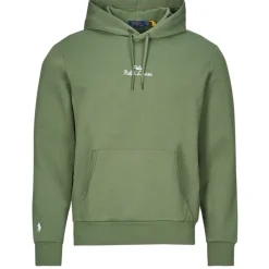 Polo Ralph Lauren SWEATSHIRT DOUBLE KNIT TECH POLO SCRIPT CENTRAL-Homme Sweats & Polaires