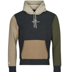 Polo Ralph Lauren SWEATSHIRT DOUBLE KNIT TECH LOGO CENTRAL-Homme Sweats & Polaires