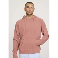 Lee Cooper Sweatshirt ELYAS Mandarine-Homme Pulls & Gilets