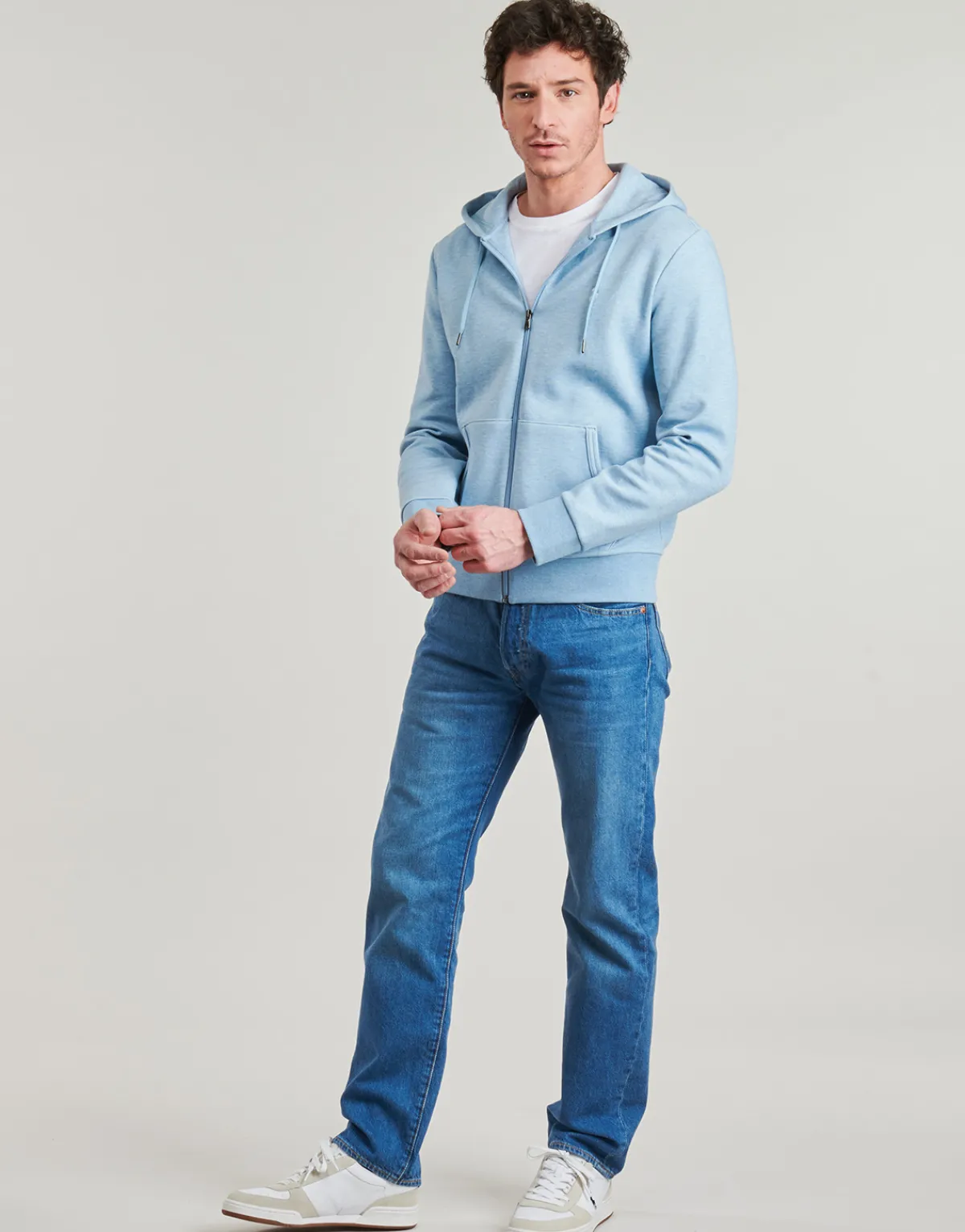 Polo Ralph Lauren SWEATSHIRT ZIPPE EN DOUBLE KNIT TECH-Homme Sweats & Polaires|Sweats & Polaires