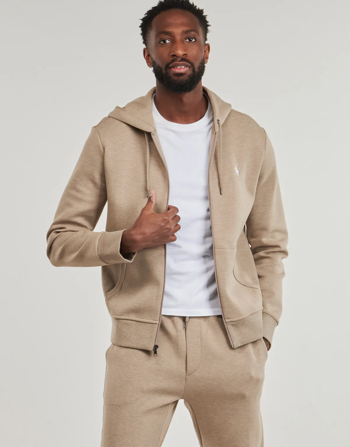 Polo Ralph Lauren SWEATSHIRT ZIPPE EN DOUBLE KNIT TECH-Homme Sweats & Polaires|Sweats & Polaires