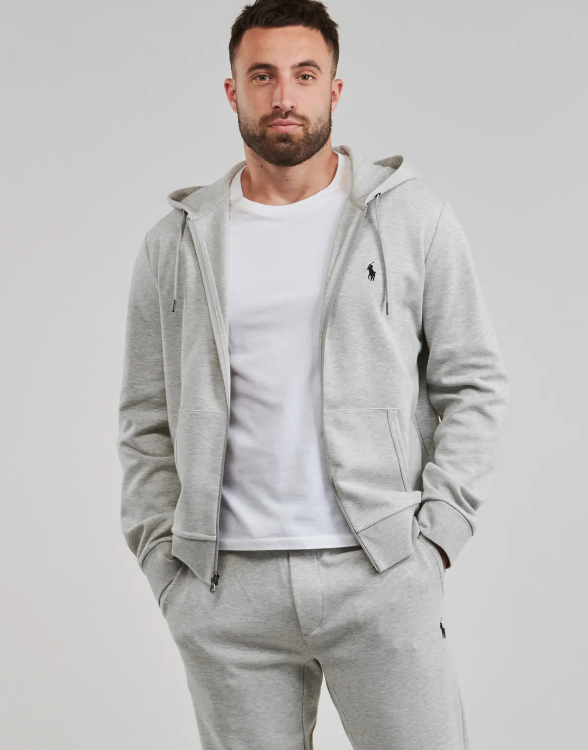 Polo Ralph Lauren SWEATSHIRT ZIPPE EN DOUBLE KNIT TECH-Homme Sweats & Polaires|Sweats & Polaires
