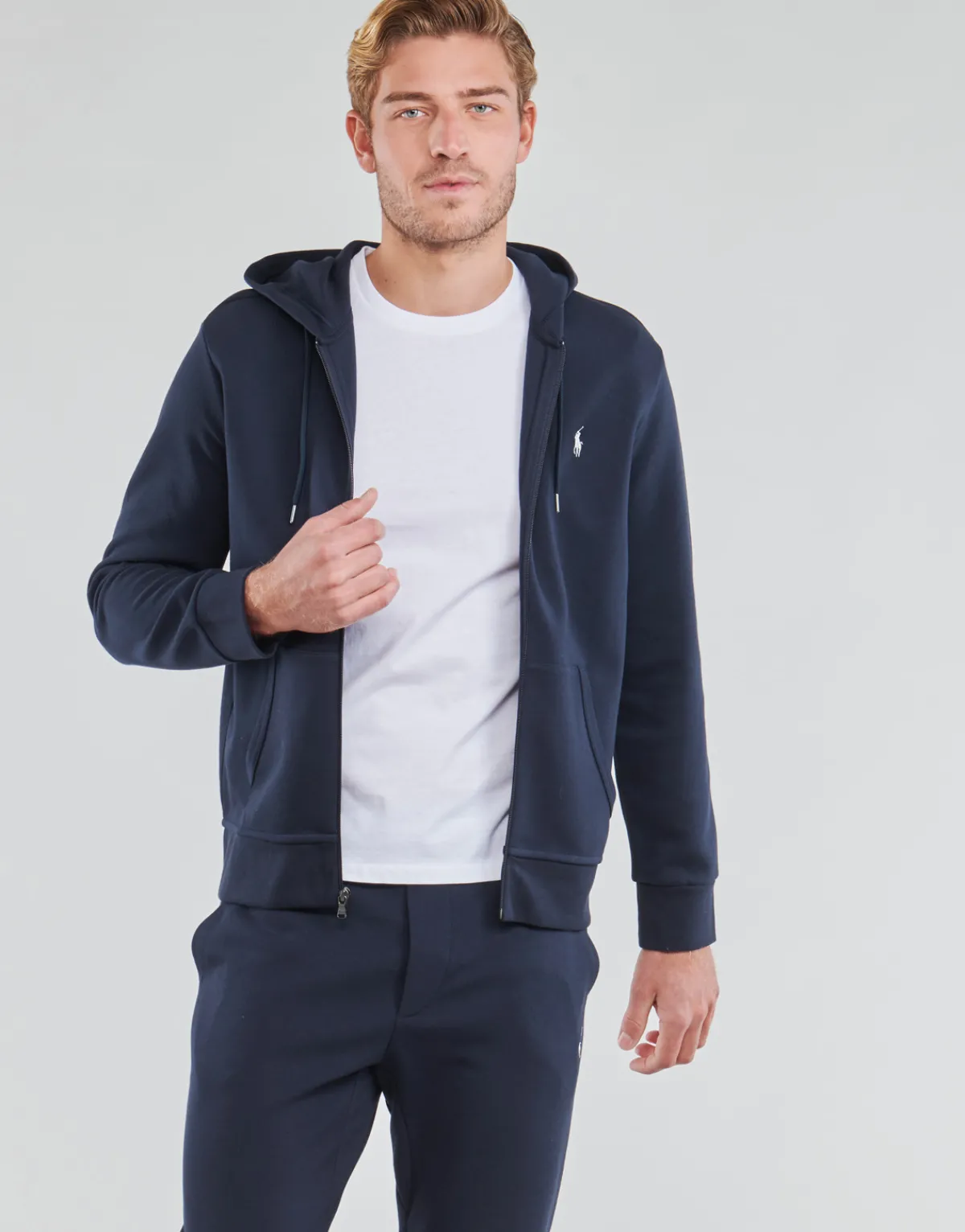 Polo Ralph Lauren SWEATSHIRT ZIPPE EN DOUBLE KNIT TECH-Homme Sweats & Polaires|Sweats & Polaires