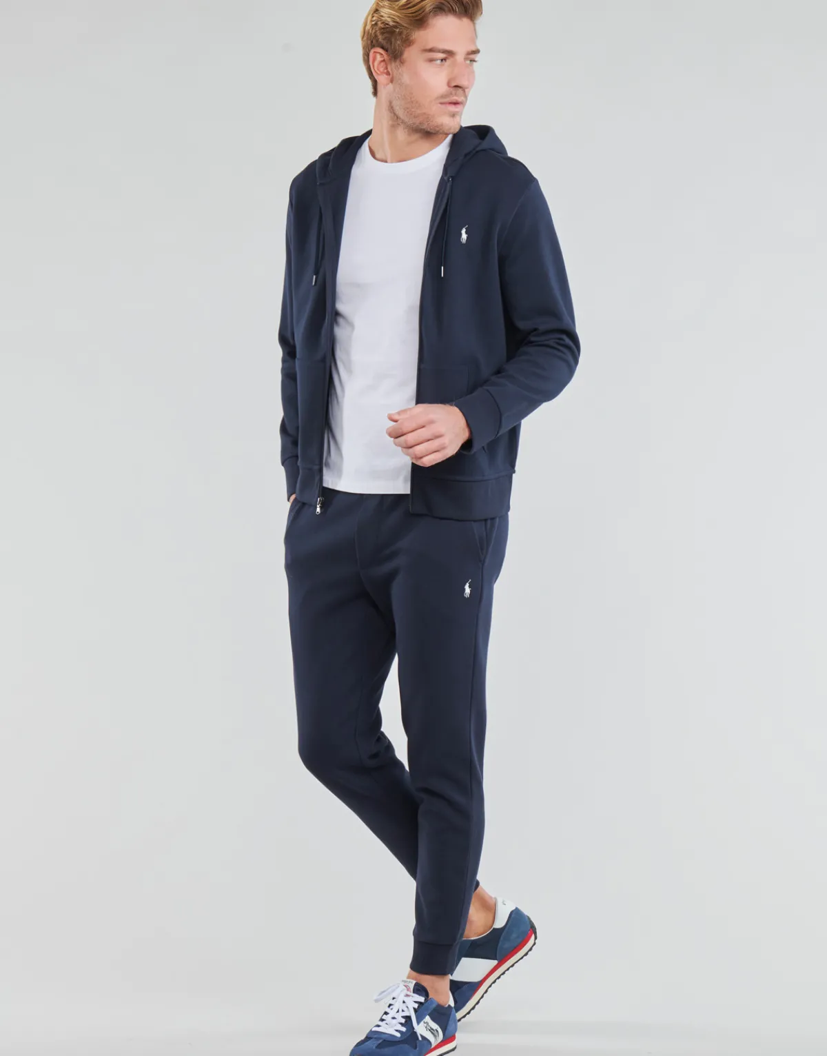 Polo Ralph Lauren SWEATSHIRT ZIPPE EN DOUBLE KNIT TECH-Homme Sweats & Polaires|Sweats & Polaires