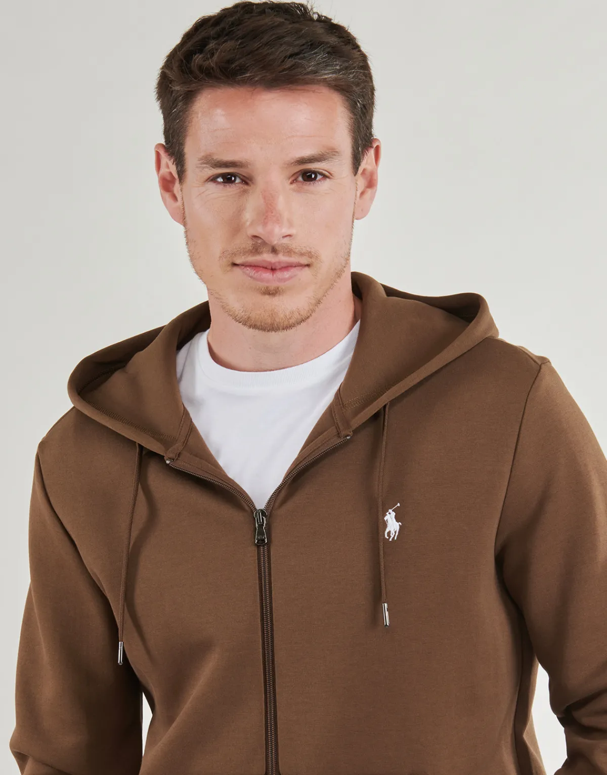 Polo Ralph Lauren SWEATSHIRT ZIPPE EN DOUBLE KNIT TECH-Homme Sweats & Polaires|Sweats & Polaires